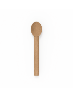Medium handmade wooden spoon