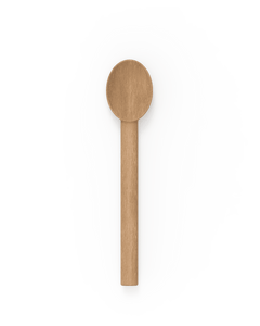 Large wooden handmade spoon